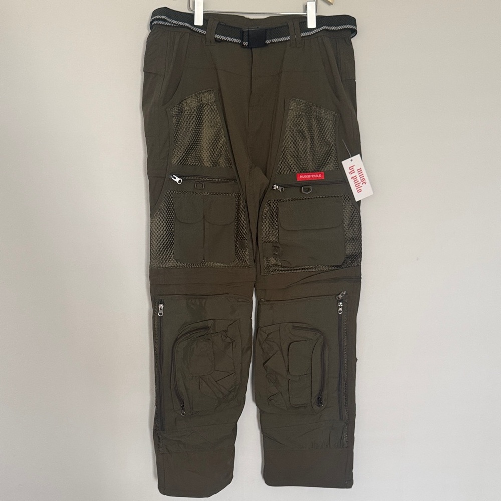Olive Cargo Pants